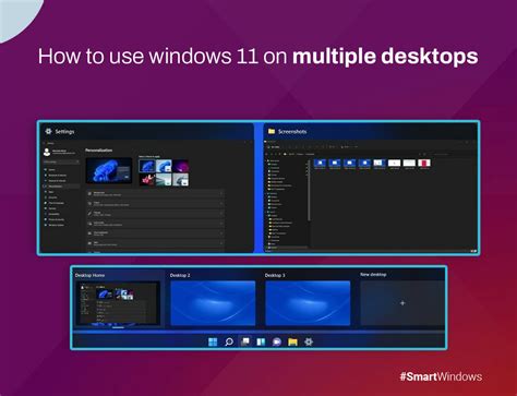 creating multiple desktops windows 11.